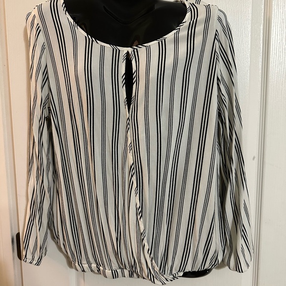 torrid Tops - Striped Black and White Women's Top
